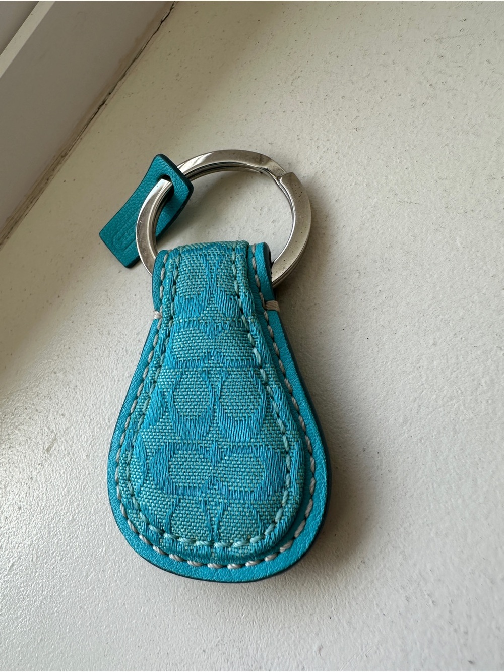 Coach Turquoise Keyring - Picture 2 of 6